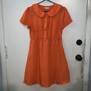 Orange dress